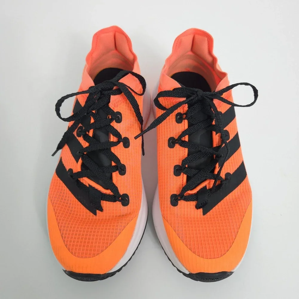 Adidas Neo FluidFlash Neon Orange & Black Cloudform‎ Sneakers- Men's 4.5